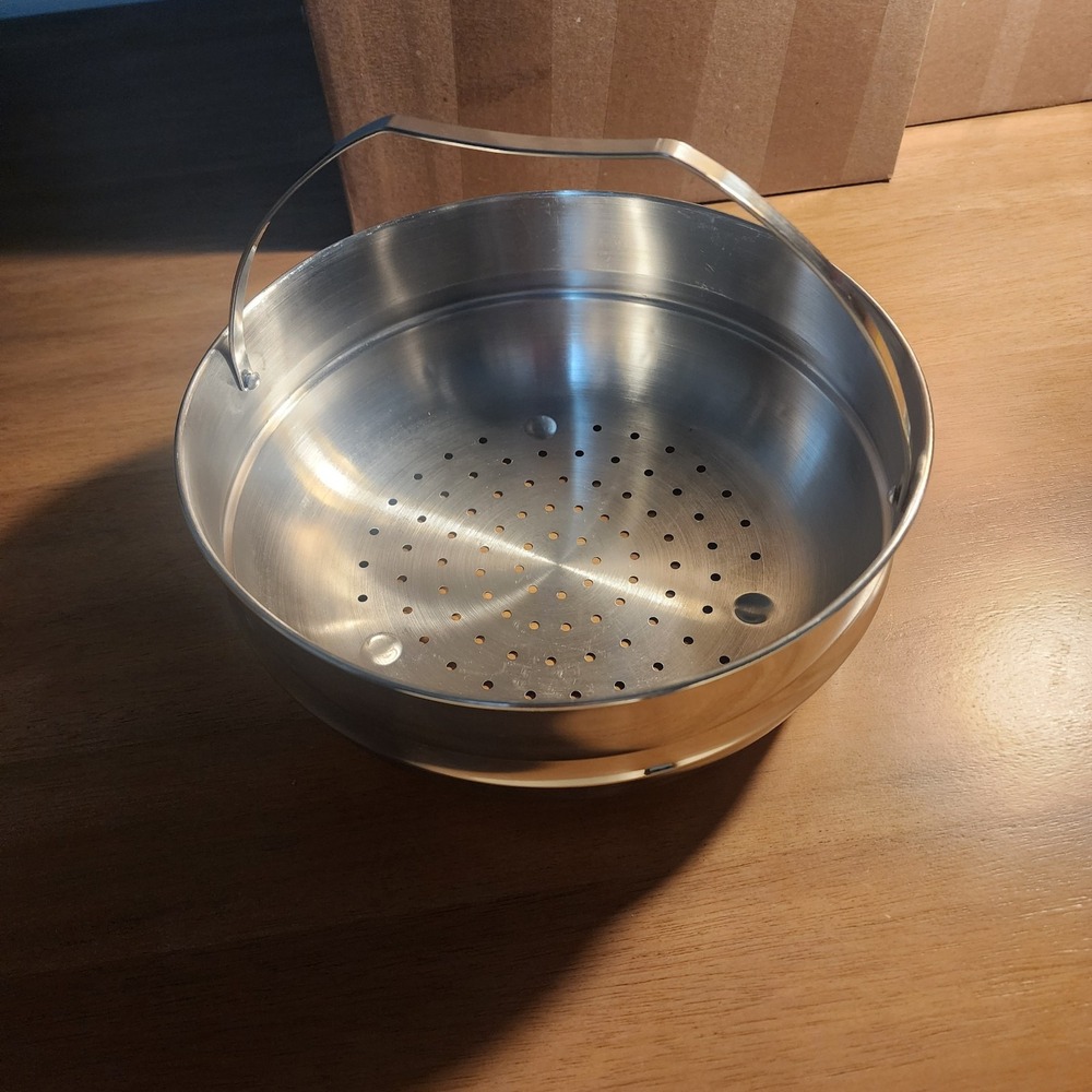 Stainless Steel Steamer Basket With Handle